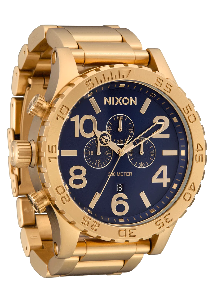 51-30 Chrono - Gold / Blue Sunray / Gold
