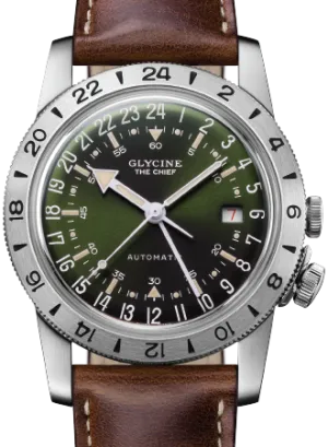 Airman Vintage "The Chief" GMT British Green Ref. GL0305