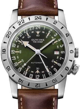Airman Vintage "The Chief" GMT British Green Ref. GL0305