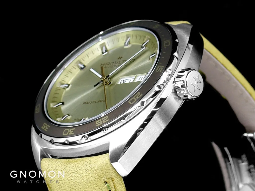 American Classic Pan Europ Day Date Auto Green Ref. H35445860