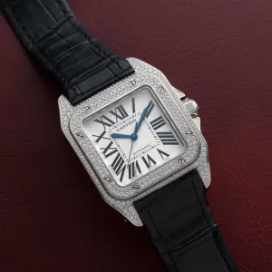 Cartier Santos 100 Diamond