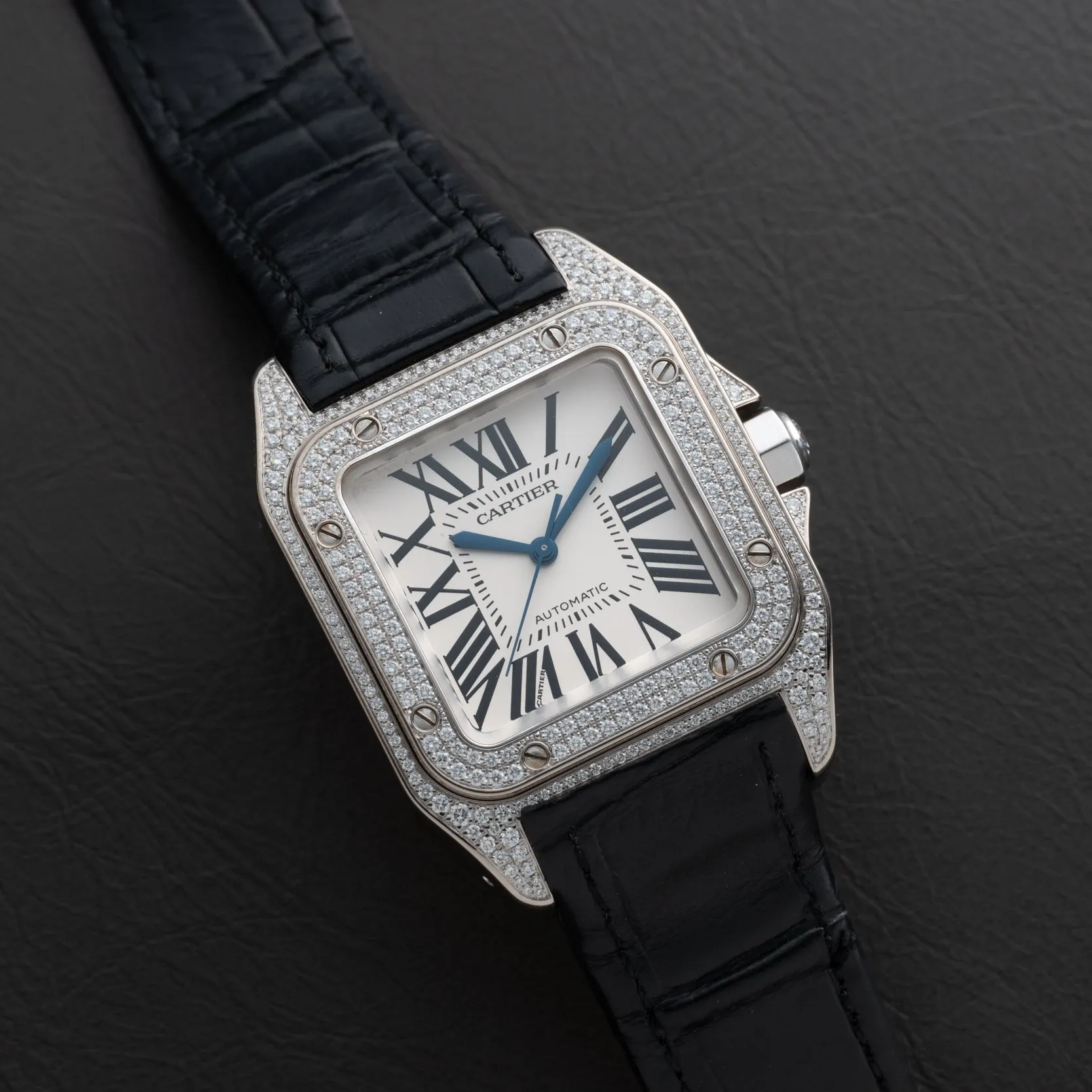Cartier Santos 100 Diamond