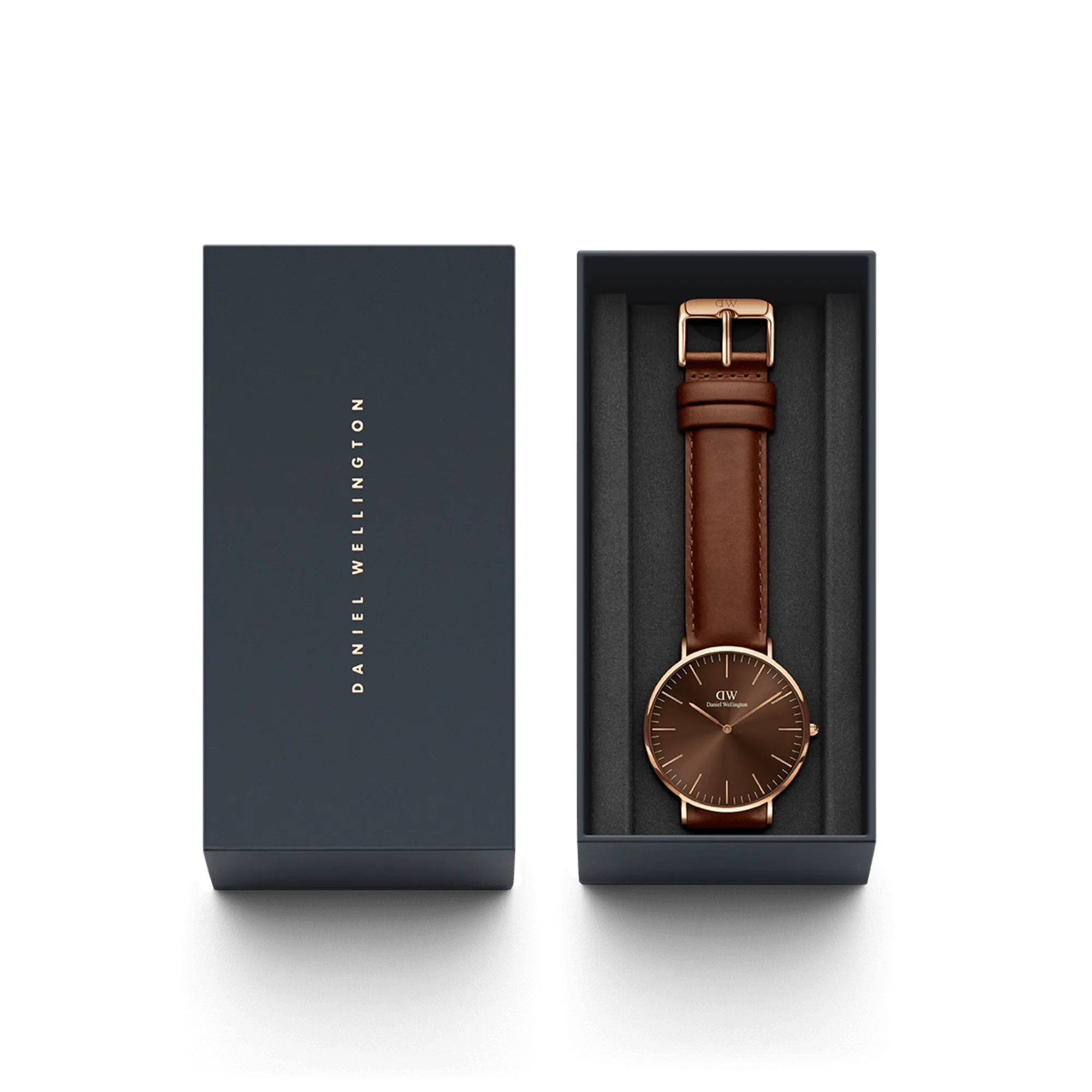 Classic St Mawes Amber Rose Gold