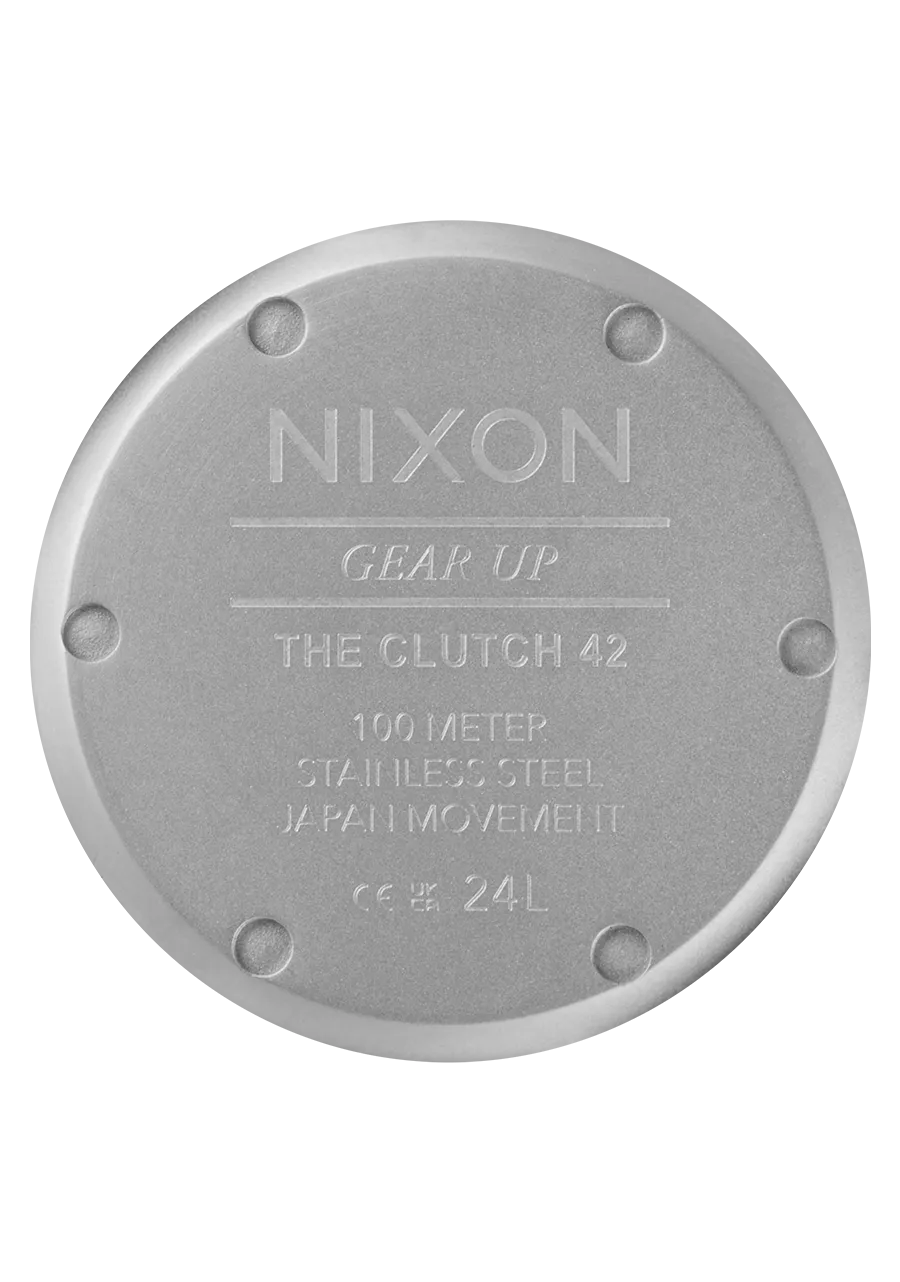 Clutch 42 - Matte Silver / Thyme