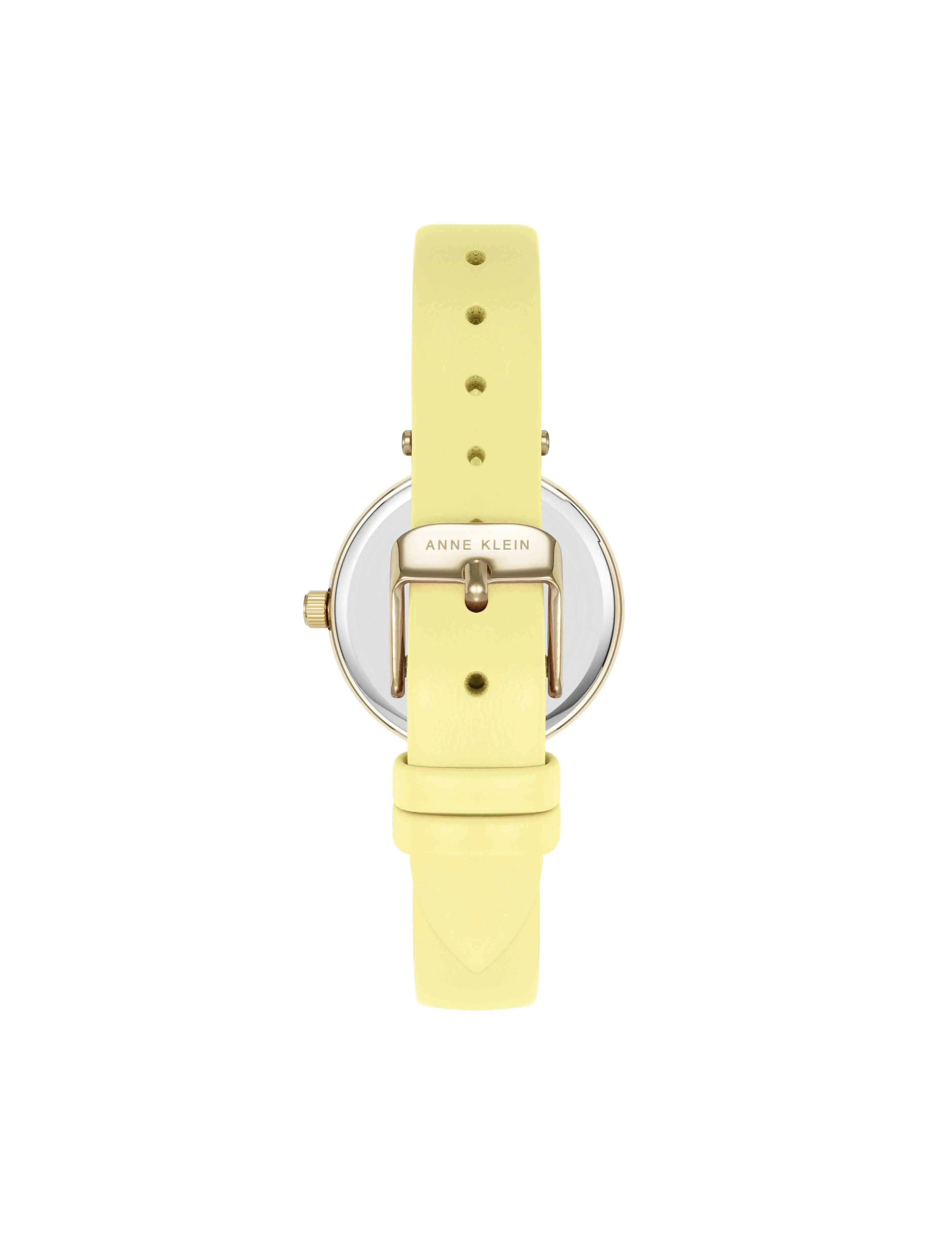 Consider It Round Sustainable Leather Band Watch