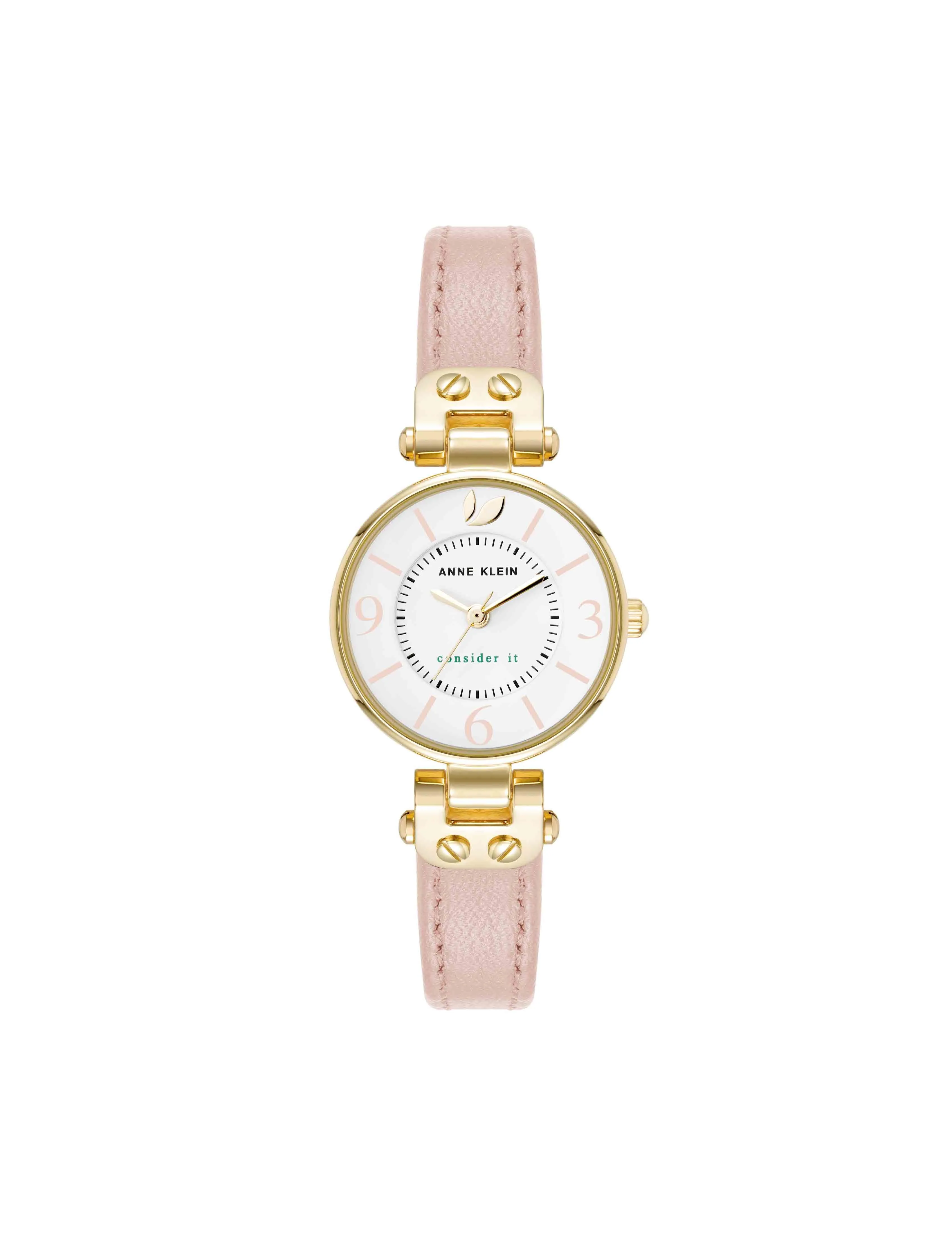 Consider It Sustainable Leather Strap Watch