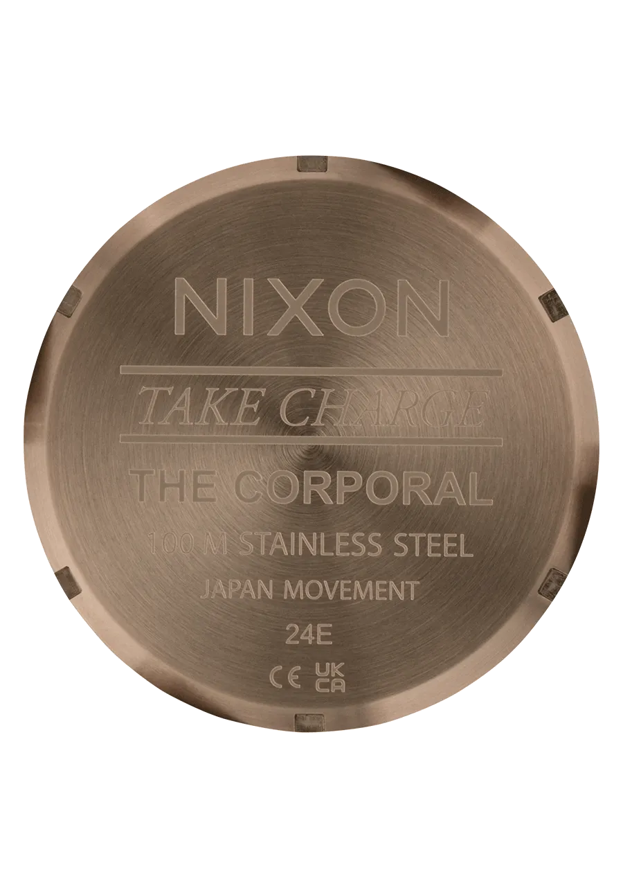Corporal Stainless Steel - Desert Gold / Arles Blue