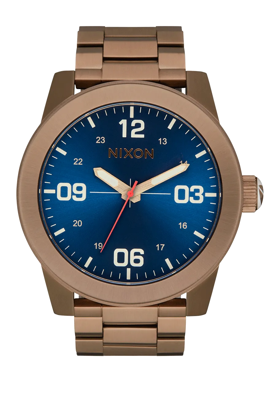 Corporal Stainless Steel - Desert Gold / Arles Blue