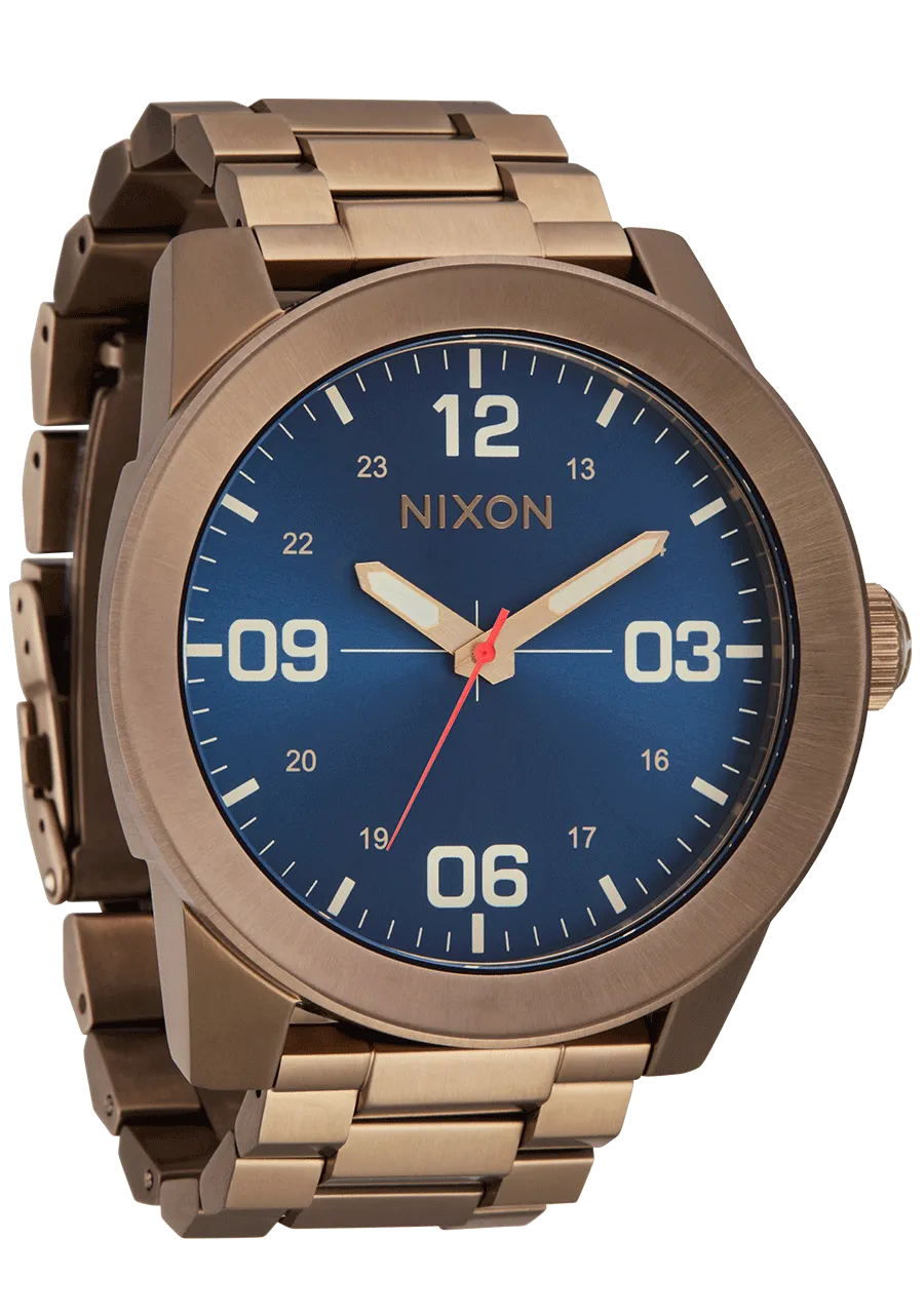 Corporal Stainless Steel - Desert Gold / Arles Blue