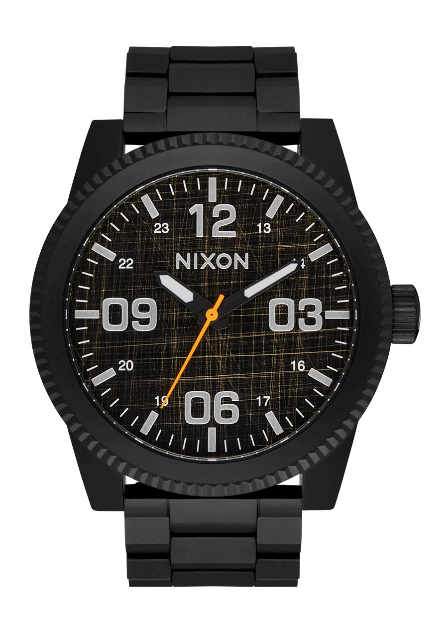Corporal Stainless Steel - Super Black / Black Top