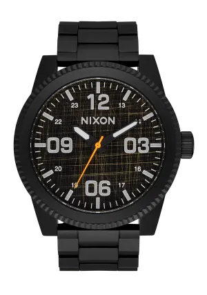 Corporal Stainless Steel - Super Black / Black Top