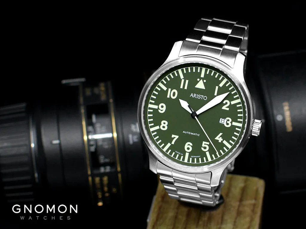 Flieger Green 42 Bracelet 7H100G - Sapphire