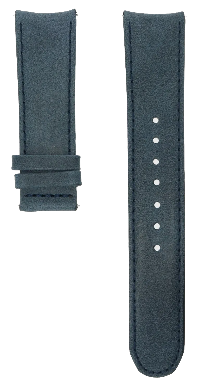 Formex Essence Butterfly Blue Leather Strap 22mm