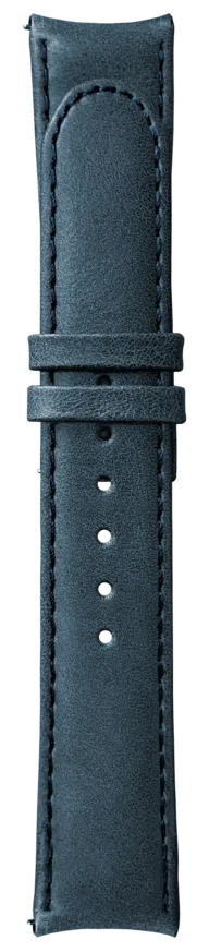 Formex Essence Butterfly Blue Leather Strap 22mm
