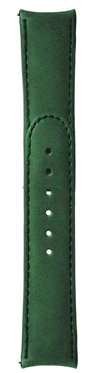 Formex Essence Deployant Green Leather Strap 22mm