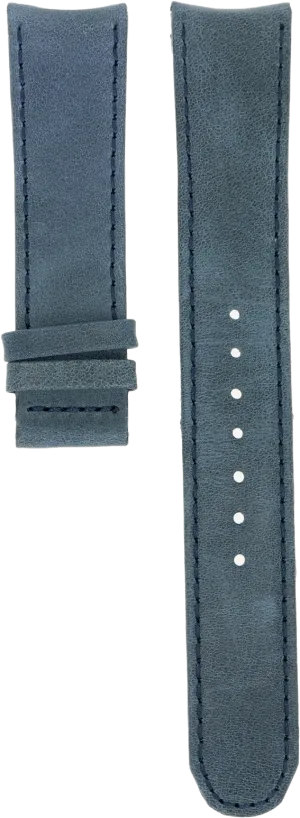 Formex XL Essence Butterfly Blue Leather Strap 22mm