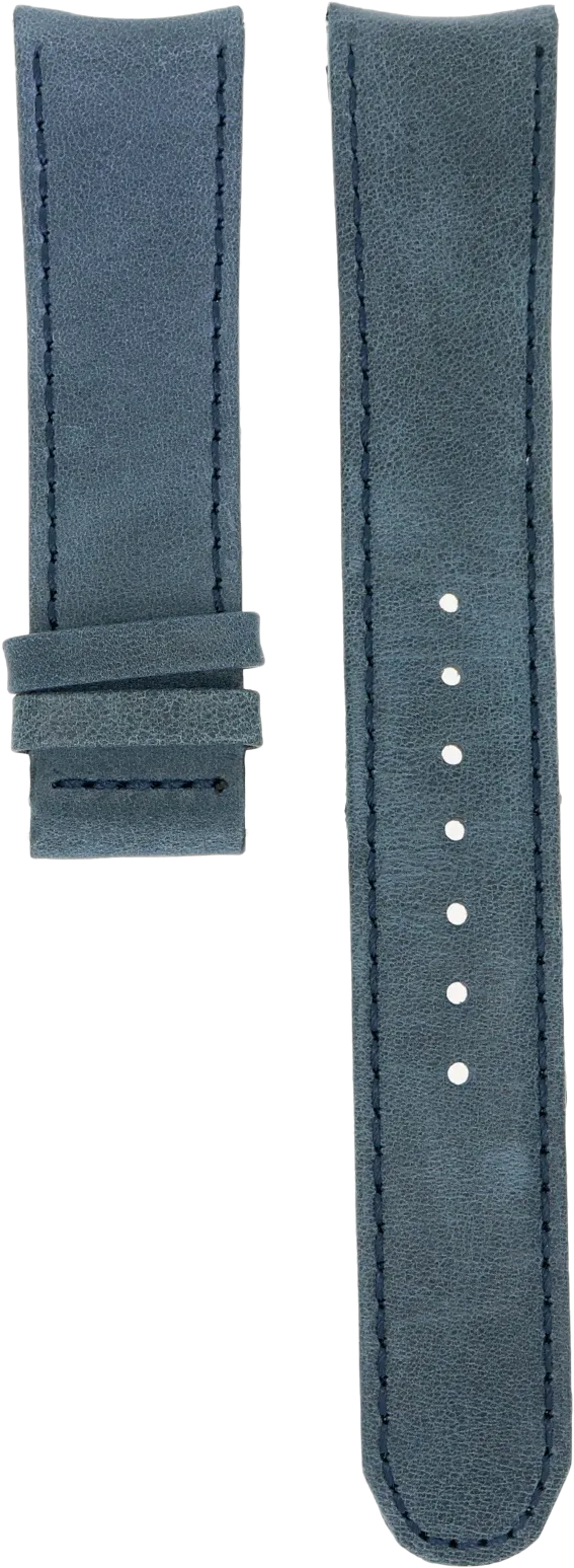 Formex XL Essence Butterfly Blue Leather Strap 22mm