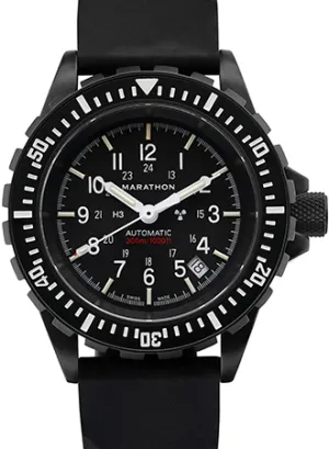GSAR NGM Diver Black Automatic - Rubber Ref. WW194006BK-0130