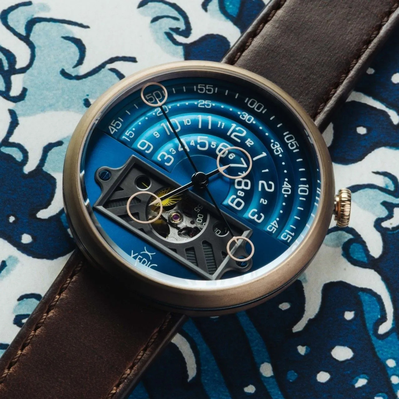 Halograph II Automatic Bronze Blue Limited Edition
