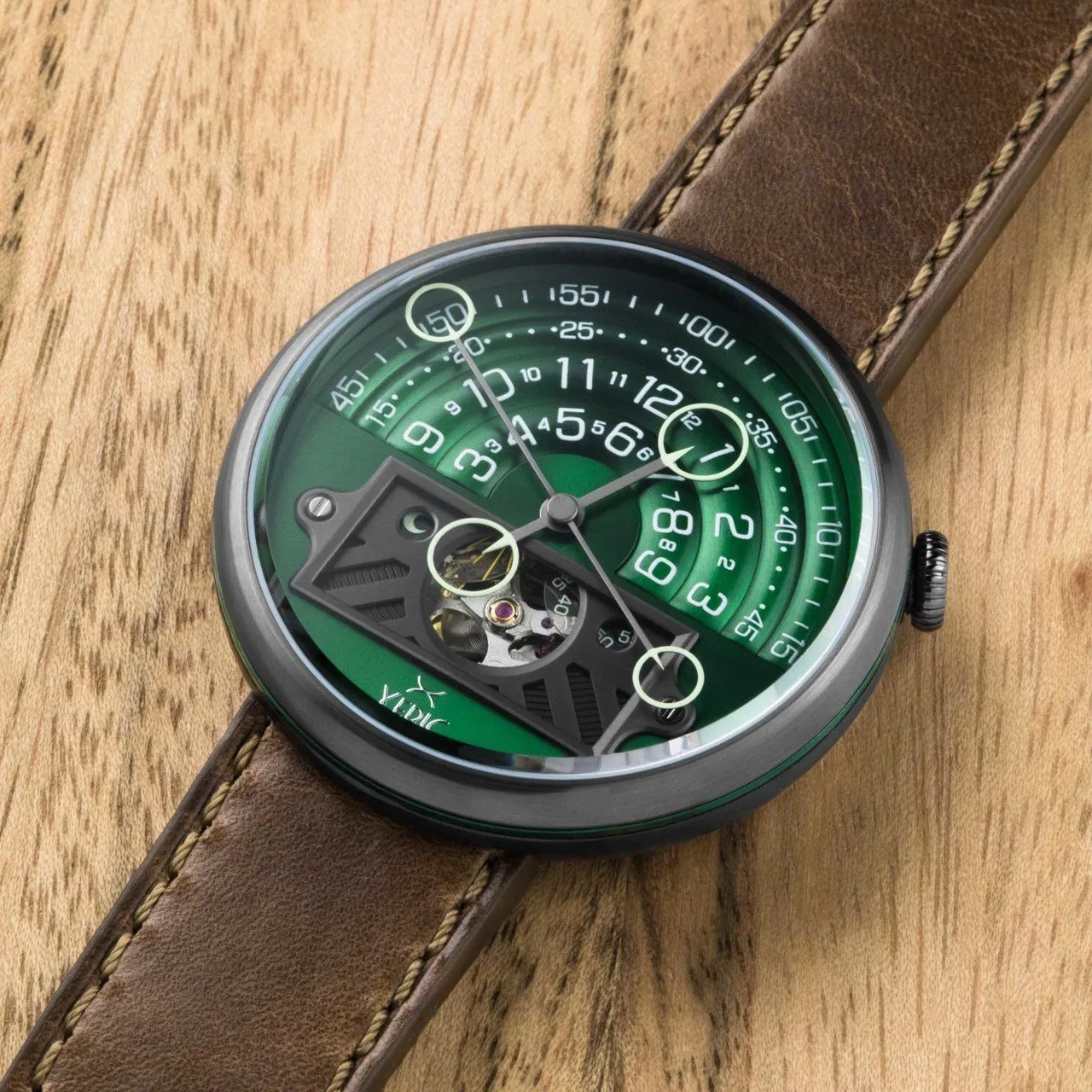 Halograph II Automatic Limited Edition Green Brown
