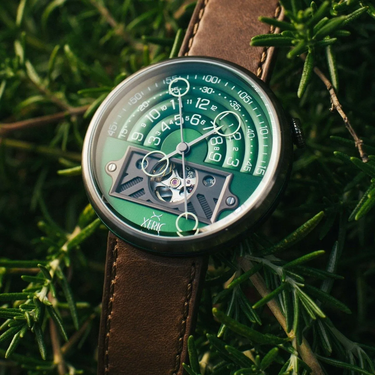 Halograph II Automatic Limited Edition Green Brown