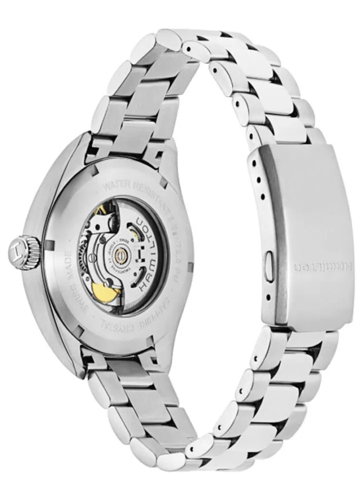 Hamilton Khaki Field Day Date Automatic Stainless Steel Silver Dial Mens Watch H70505153