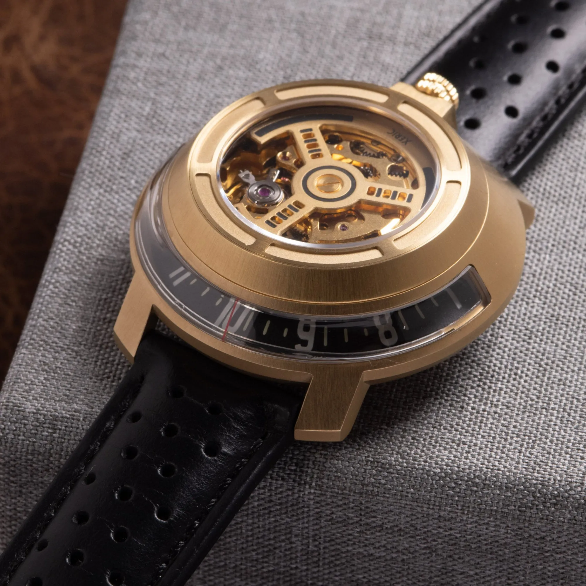 Invertor II Automatic Prototype Gold Black Big Numbers