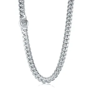 Italgem 12MM Curb Medusa Clasp Chain