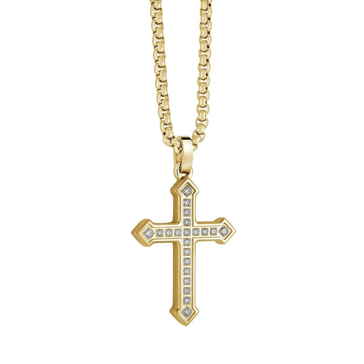 Italgem Steel Roman Cross