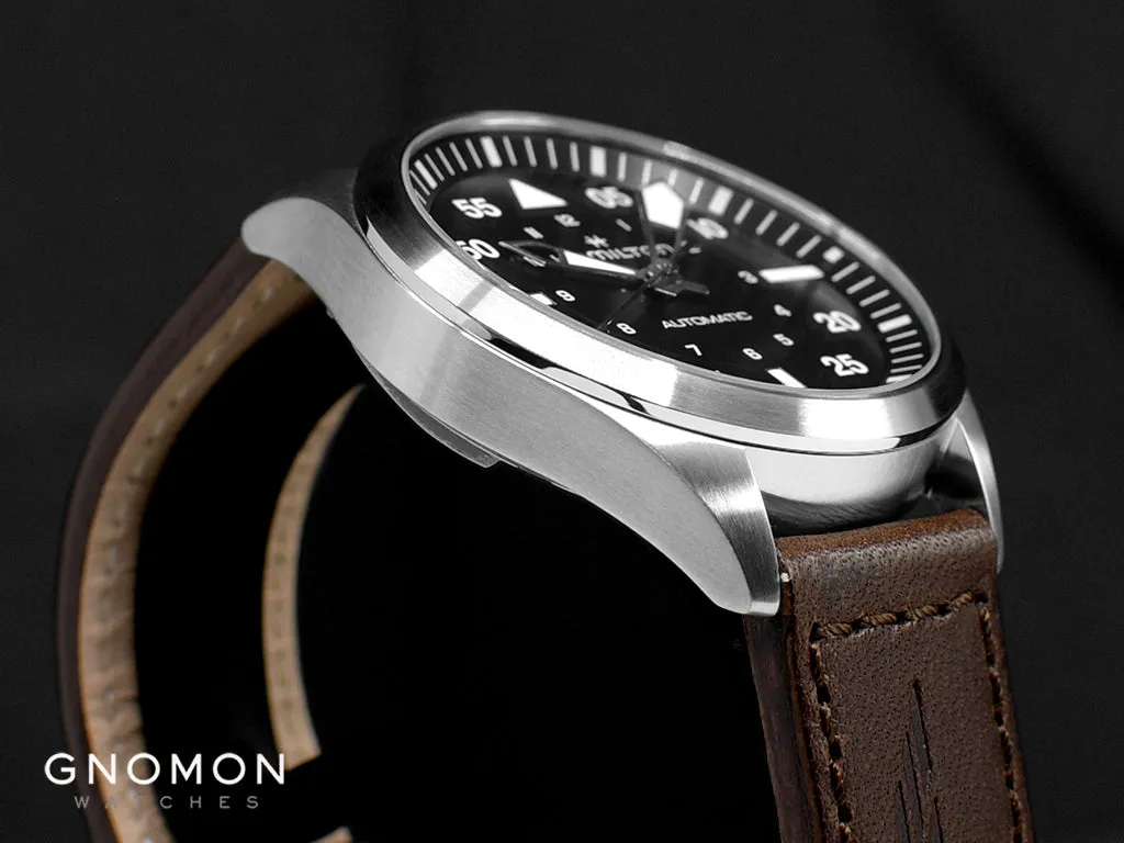 Khaki Aviation Pilot Auto 39mm Black Ref. H76305530