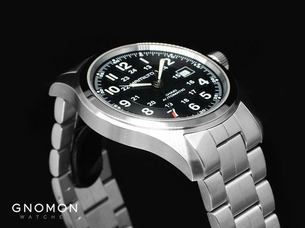 Khaki Field Automatic Black 42 - Bracelet Ref. H70515137