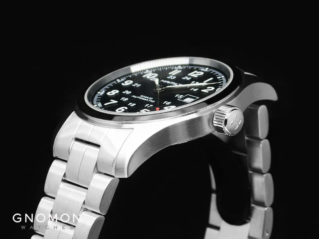 Khaki Field Automatic Black 42 - Bracelet Ref. H70515137