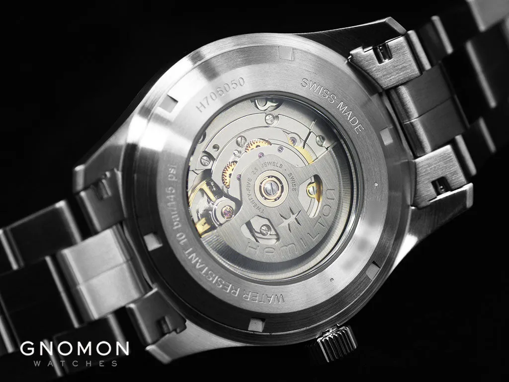 Khaki Field Automatic Black 42 - Bracelet Ref. H70515137