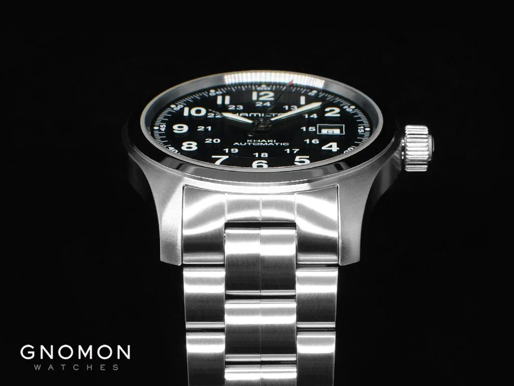Khaki Field Automatic Black 42 - Bracelet Ref. H70515137