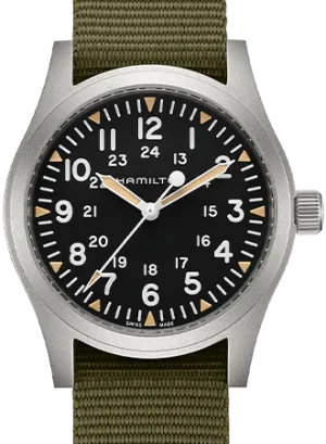 Khaki Field Mechanical Handwinding Black 42 Ref. H69529933