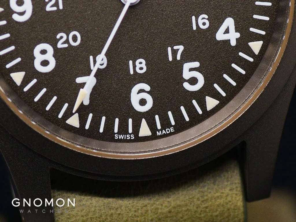 Khaki Field Mechanical Handwinding Earth Brown 38 - Leather Ref. H69449861