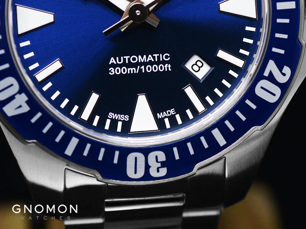 Khaki Navy Frogman Blue - Bracelet Ref. H77705145