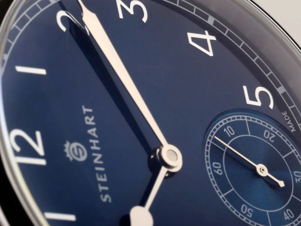 Marine Chronometer 42 Arabic Blue