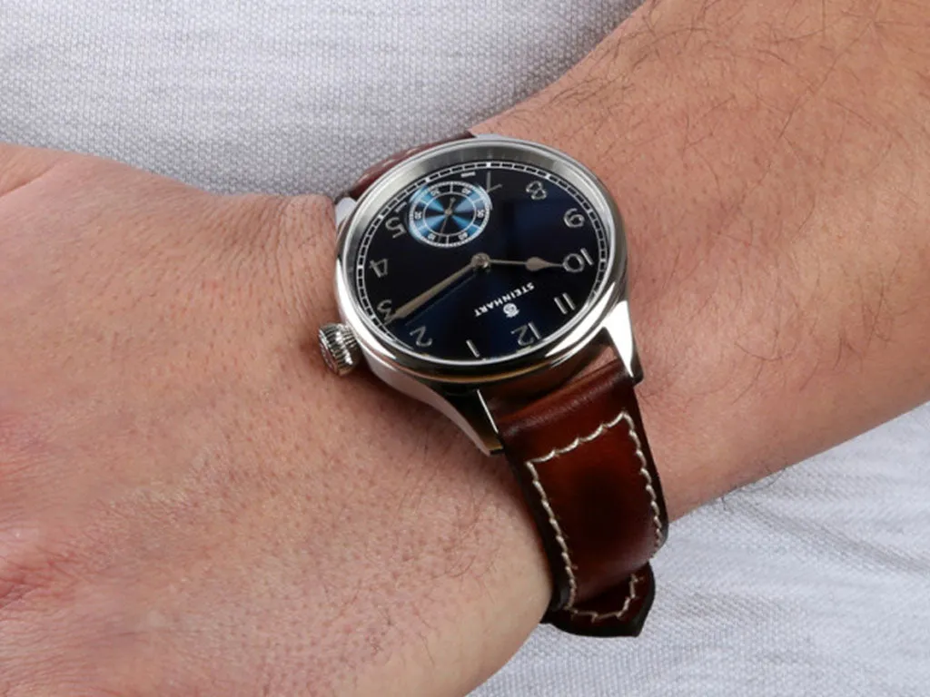 Marine Chronometer 42 Arabic Blue