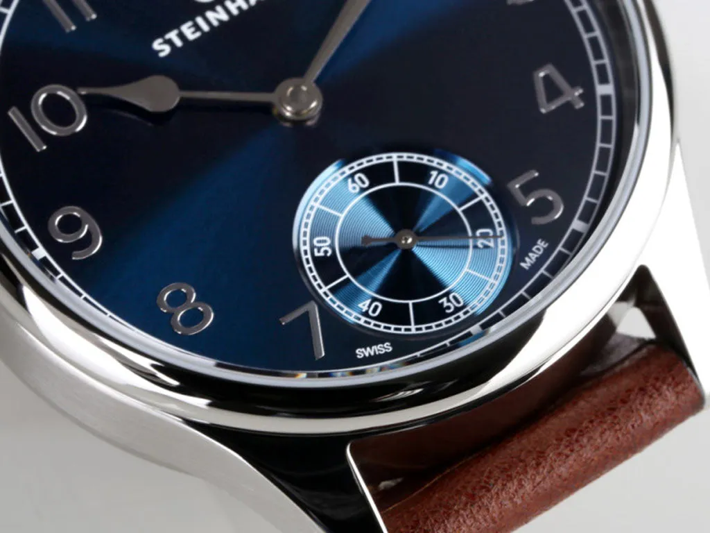 Marine Chronometer 42 Arabic Blue