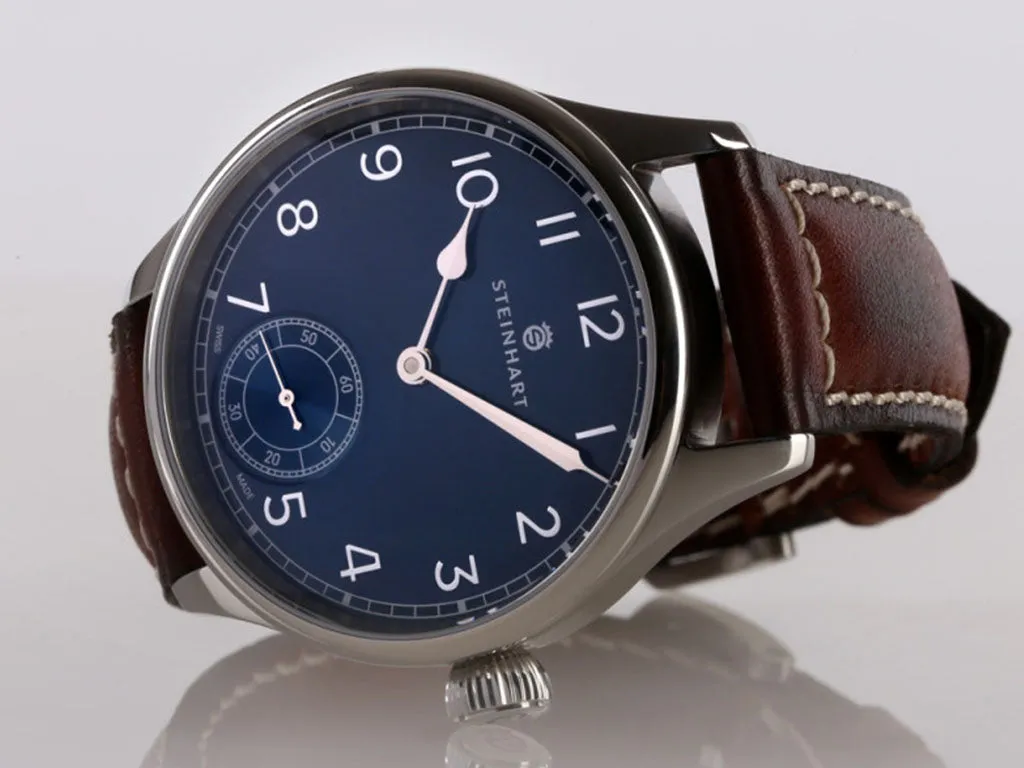 Marine Chronometer 42 Arabic Blue
