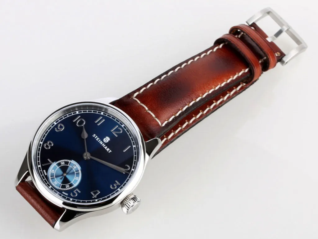 Marine Chronometer 42 Arabic Blue