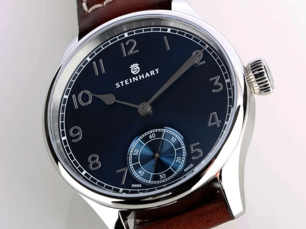 Marine Chronometer 42 Arabic Blue