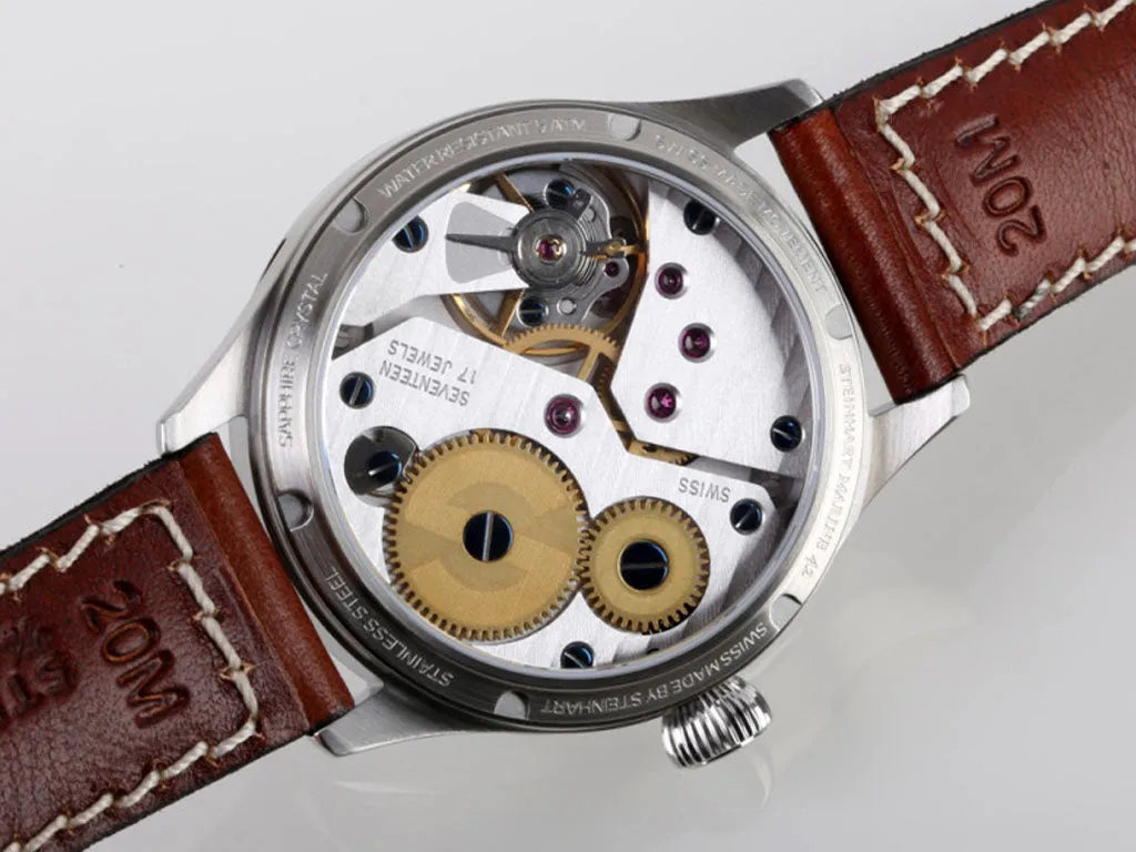 Marine Chronometer 42 Arabic White