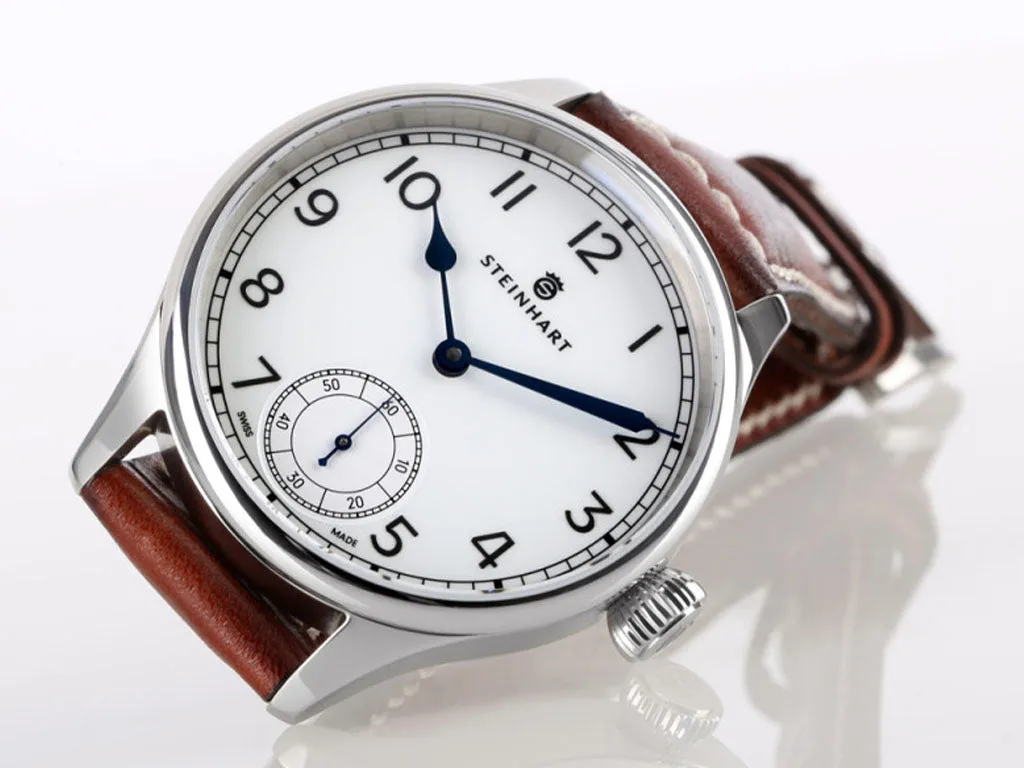 Marine Chronometer 42 Arabic White