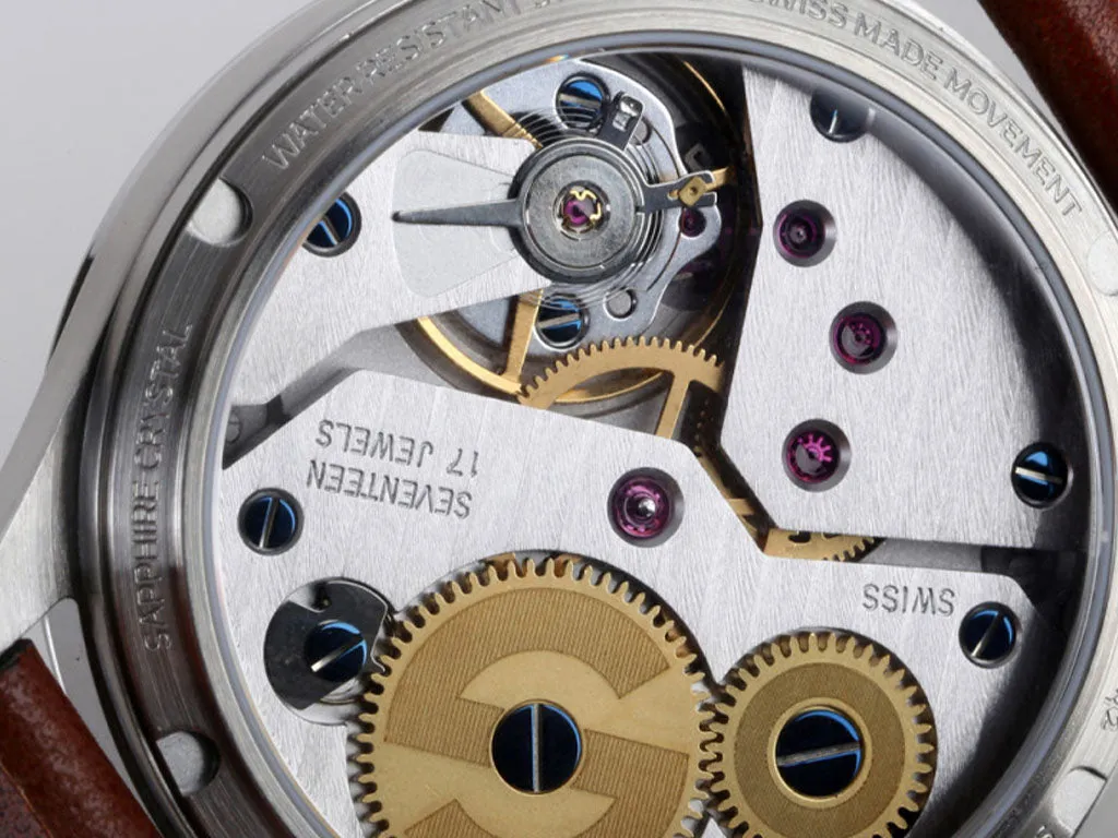 Marine Chronometer 42 Arabic White
