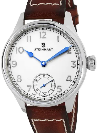 Marine Chronometer 42 Arabic White