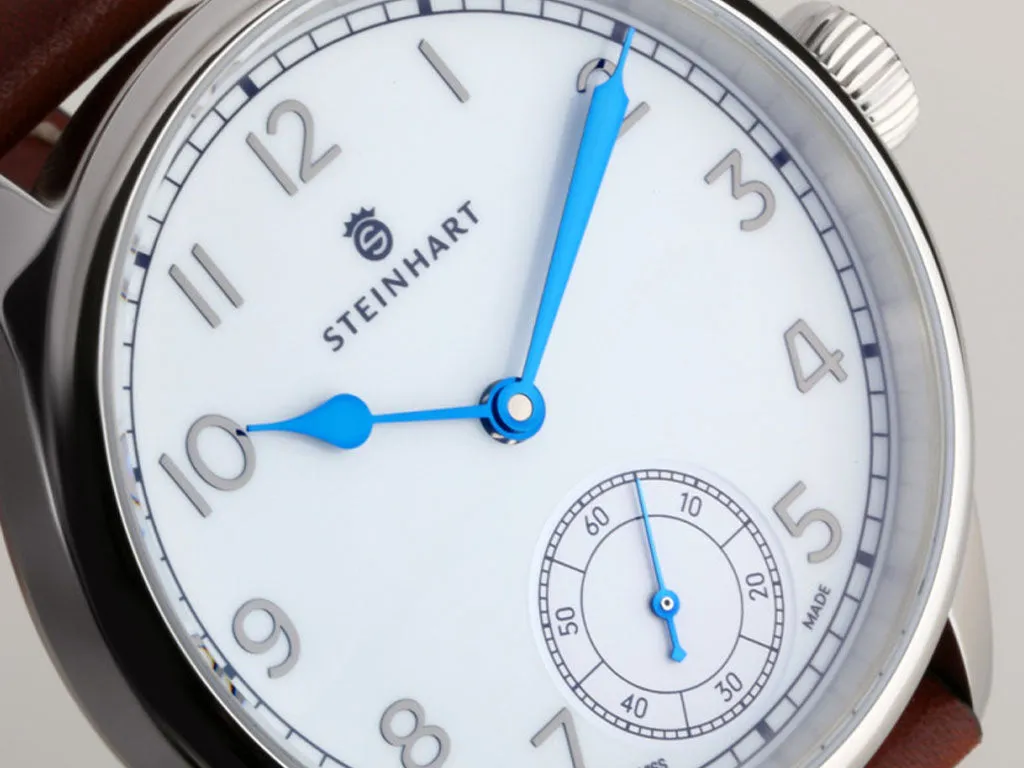 Marine Chronometer 42 Arabic White