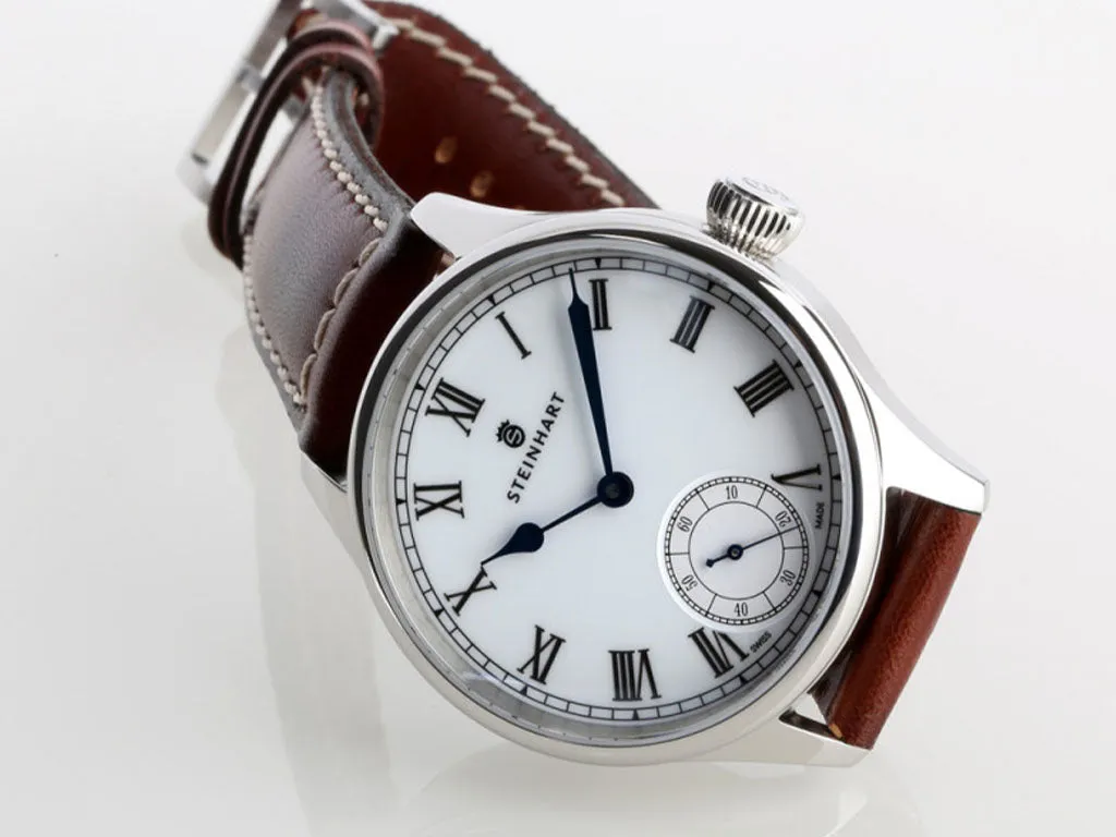 Marine Chronometer 42 Roman White