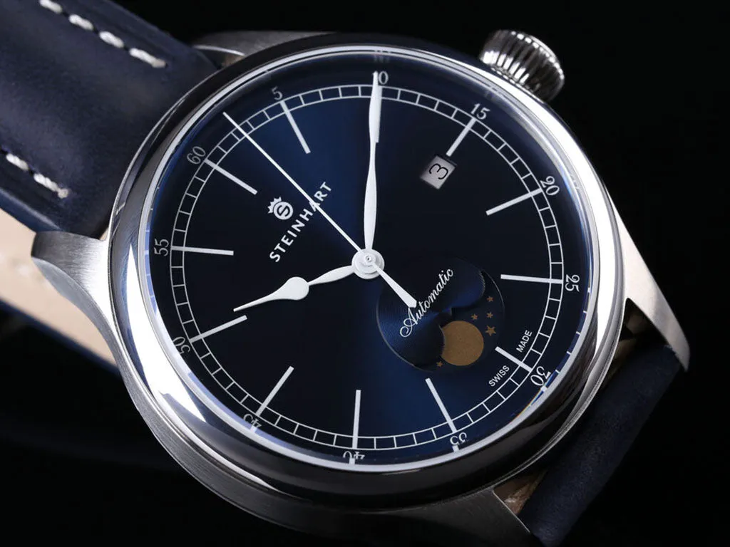 Marine Moon Phase Blue